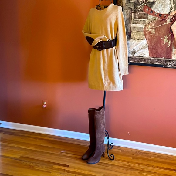 NWT polo Ralph Lauren CASHMERE SWEATER DRESS 👗 - Picture 2 of 9